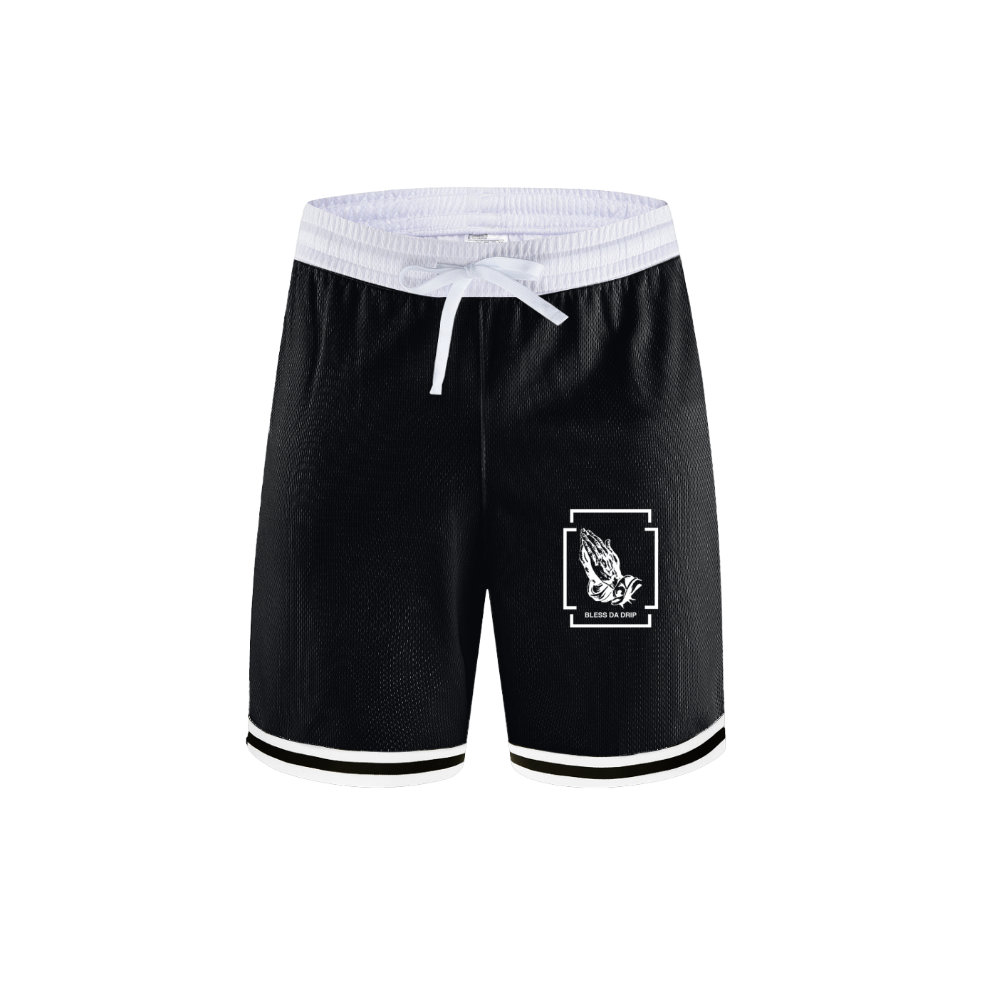 Bless Da Drip™ Mesh Court Shorts – WAV GOD