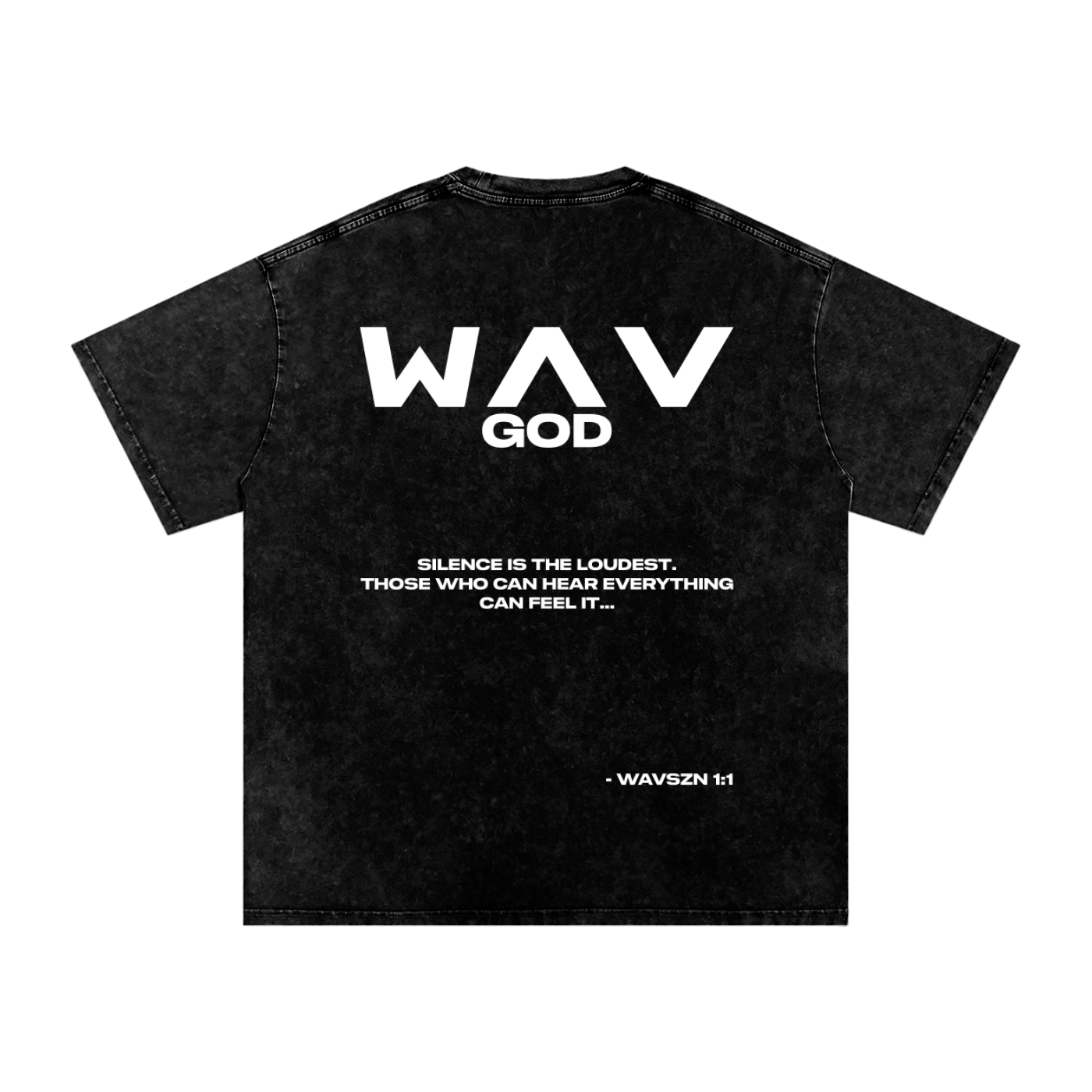 WAVSZN 1:1 Oversized Cotton T - Shirt